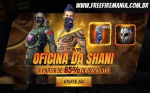 Notícias sobre Oficina da Shani 4.0 com a Bandana Angelical no Free Fire