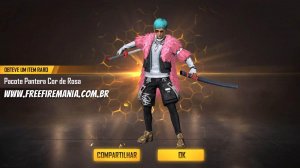 About news Pink Panther: Unpublished skin pack arrives at Free Fire