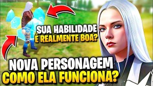 About news Sônia, the new Free Fire character, gains an ability that gives her a second chance at life