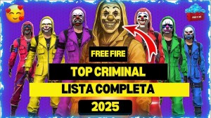 About news Top Criminal Free Fire: Find Out Which Is The Most Popular In 2025!