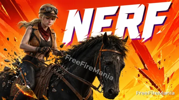 Free Fire nerfea caballo: HP cae y spawn disminuye en el mapa