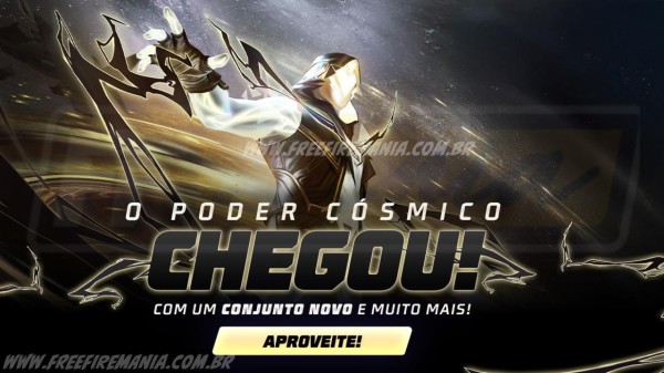 Free Fire: como conseguir Conjunto Poder Cósmico, Parede de Gel - Fissura Cósmica no novo Token Royale