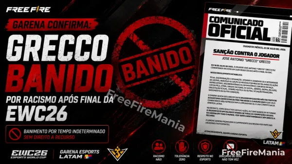 Garena bane Grecco por racismo tras final de la EWC26