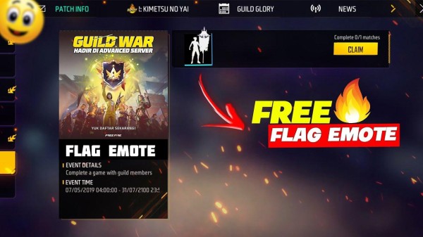 Imagem da notícia sobre Guildas 2.0 do Free Fire: Veja como conseguir o novo Bandeirão FF
