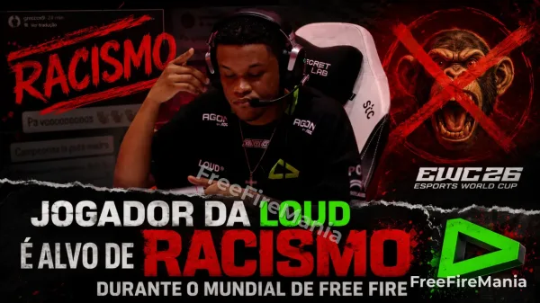 Jugador de LOUD es blanco de racismo durante el Mundial de Free Fire