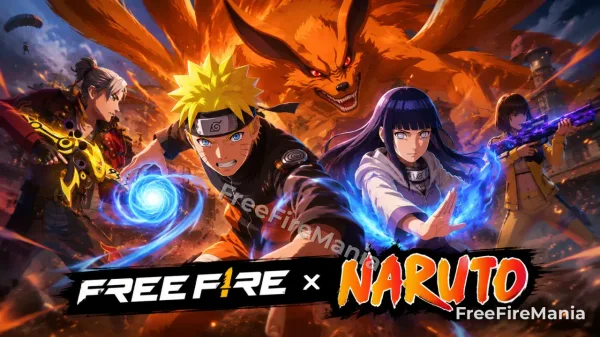 Naruto regresa a Free Fire en septiembre de 2026