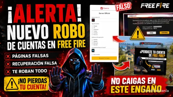 Free Fire: el sitio viral para recuperar cuenta con ID es una estafa