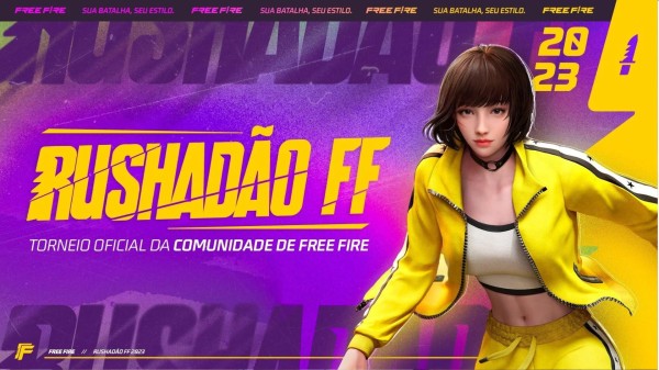 Imagem da notícia sobre Rushadão FF: Garena anuncia o primeiro torneio oficial da comunidade de Free Fire
