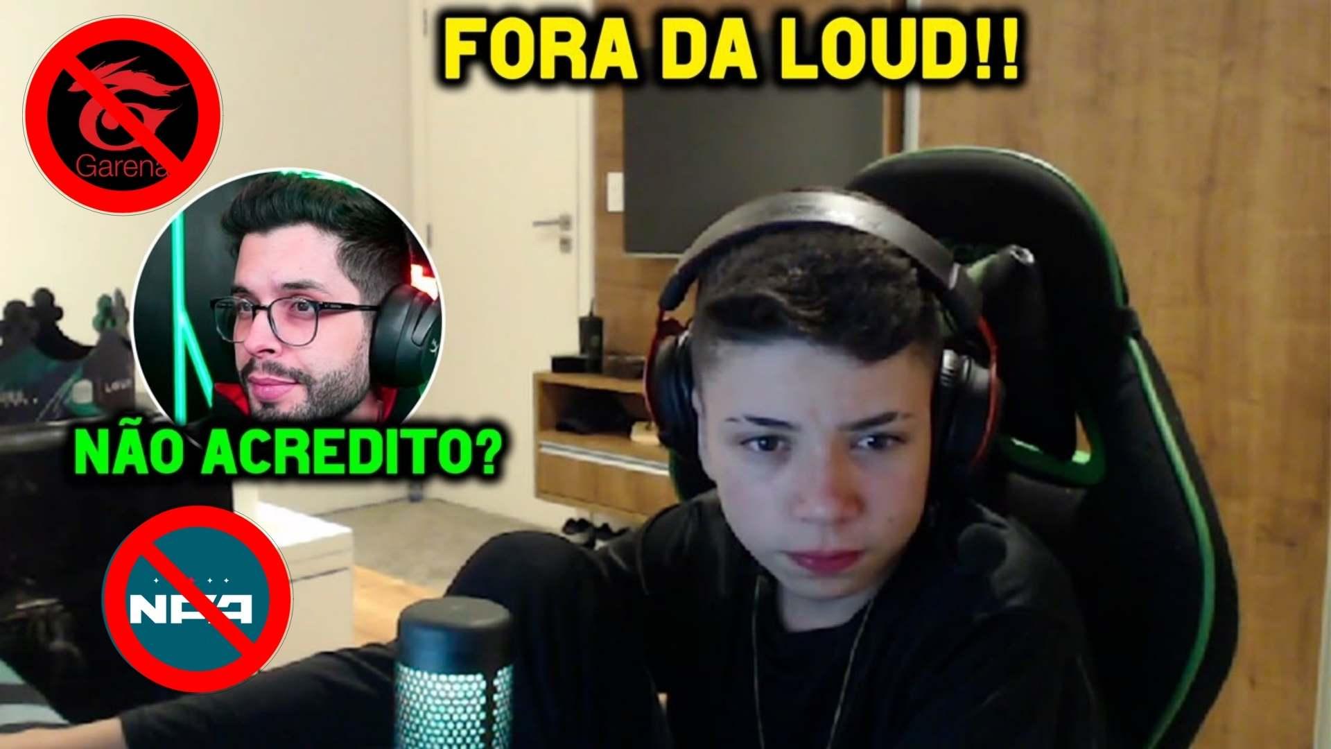 LOUD Thurzin perde o verificado e deixa de ser influenciador do Garena Free  Fire