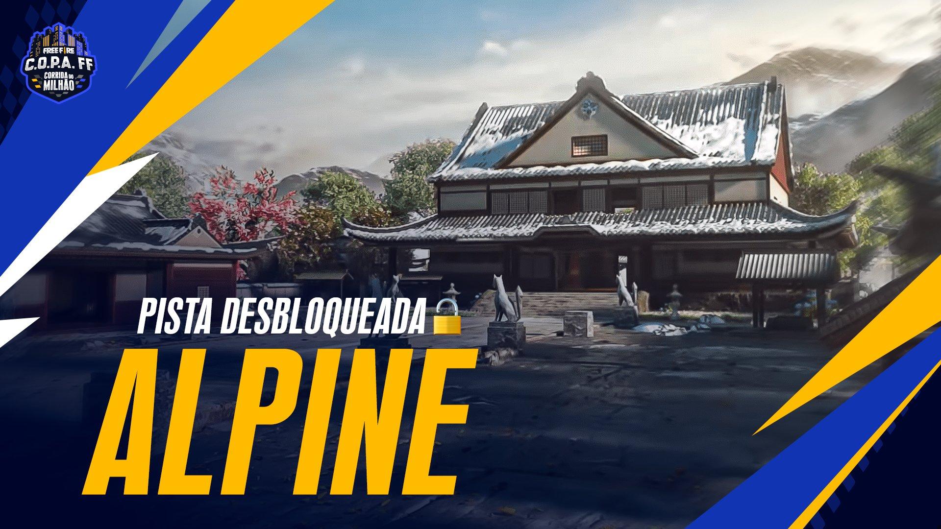 Alpine Free Fire: peta datang ke Battle Royale kompetitif