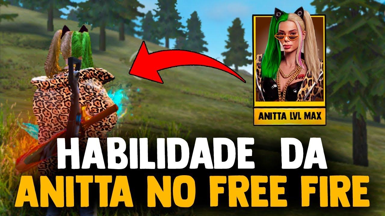 EXCLUSIVO: Anitta no Free Fire tem sua habilidade revelada; confira os detalhes