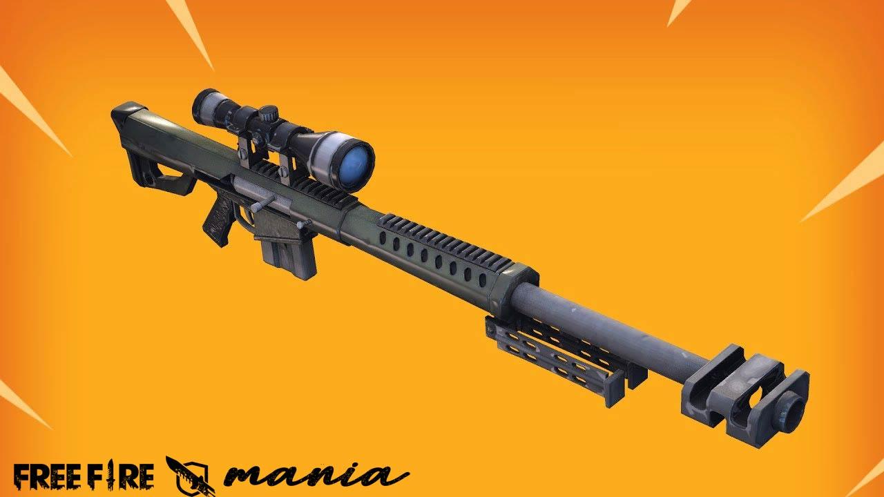 Arma Barrett, a nova Sniper do Free Fire vazou em vídeo da Garena