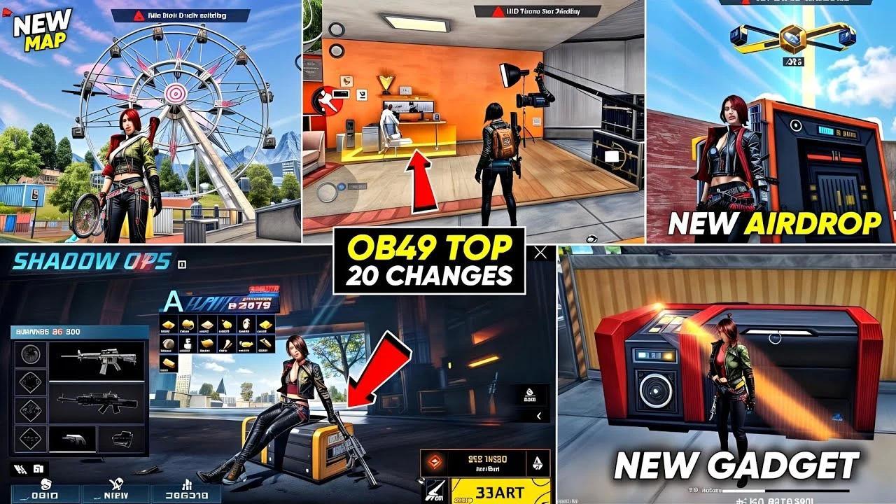 Atualização Free Fire maio 2025: Veja o que muda nas Notas da Atualização OB49