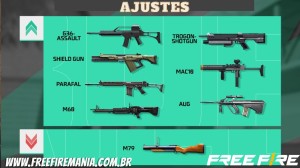 Free Fire: Nerf e Buff marcam as armas M60, KAR98K, KORD e M1917 na  atualização de Junho 2021