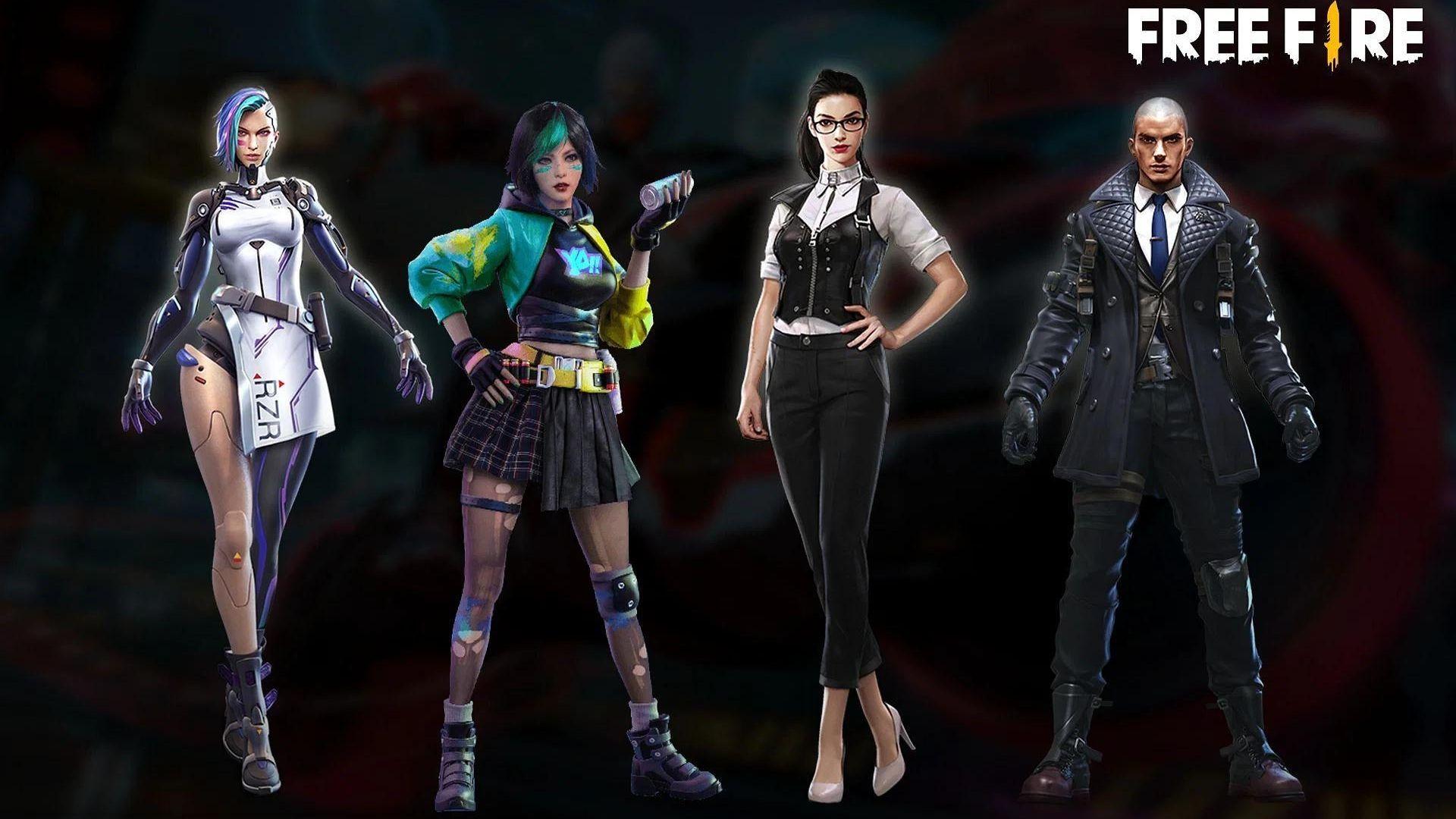 Atualização Free Fire março 2022: todos os personagens grátis - Free Fire  Club