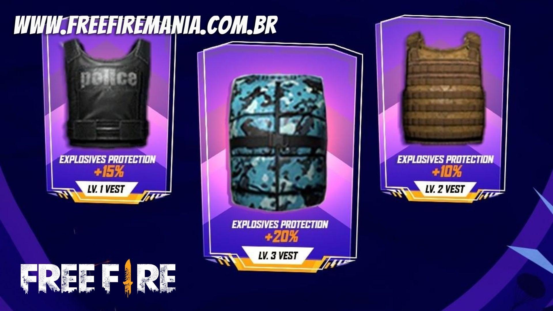 Actualización de Free Fire: en Grenades META, Garena implementa protección adicional para chalecos