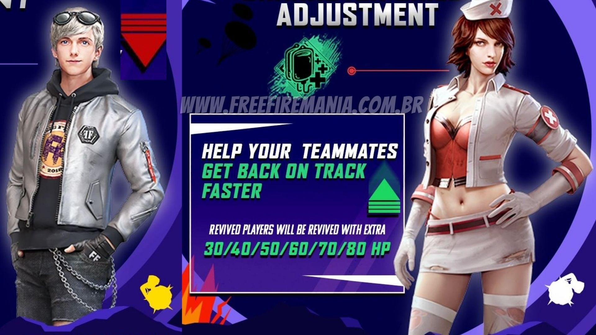 Free Fire January 2022 Update: these characters will suffer "Nerf" and "Buff"