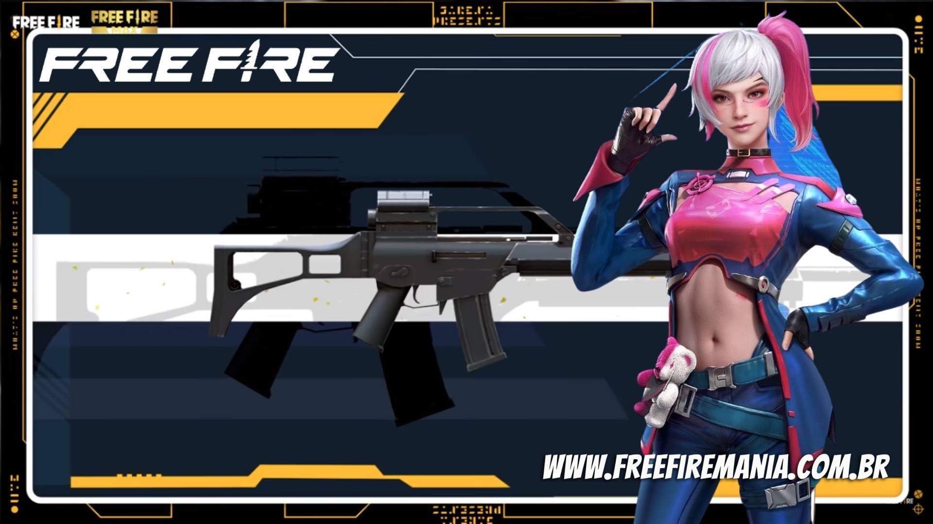 Arma de plasma no Free Fire: veja dano e como usar no jogo da Garena