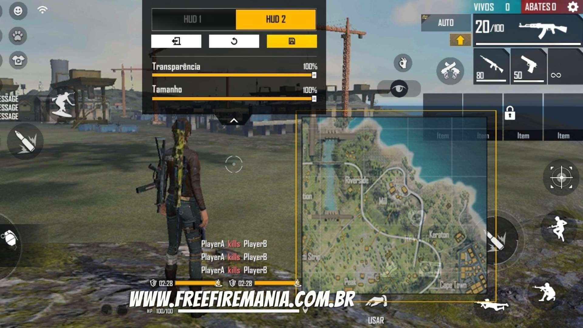 Free Fire Update Mei 2022: Posisi Minimap Sekarang Bisa Disesuaikan!