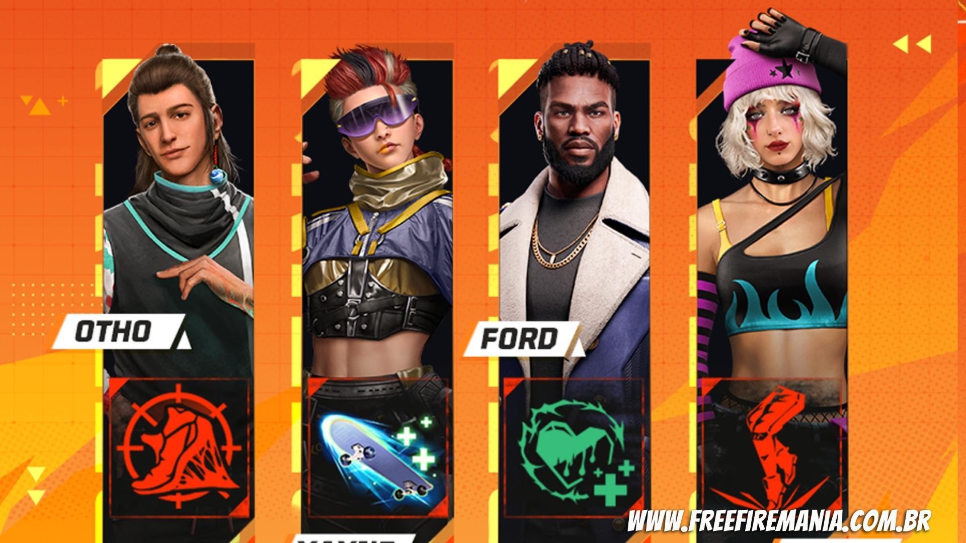 Atualização Free Fire março 2023: 5 personagens terão mudanças nas habilidades