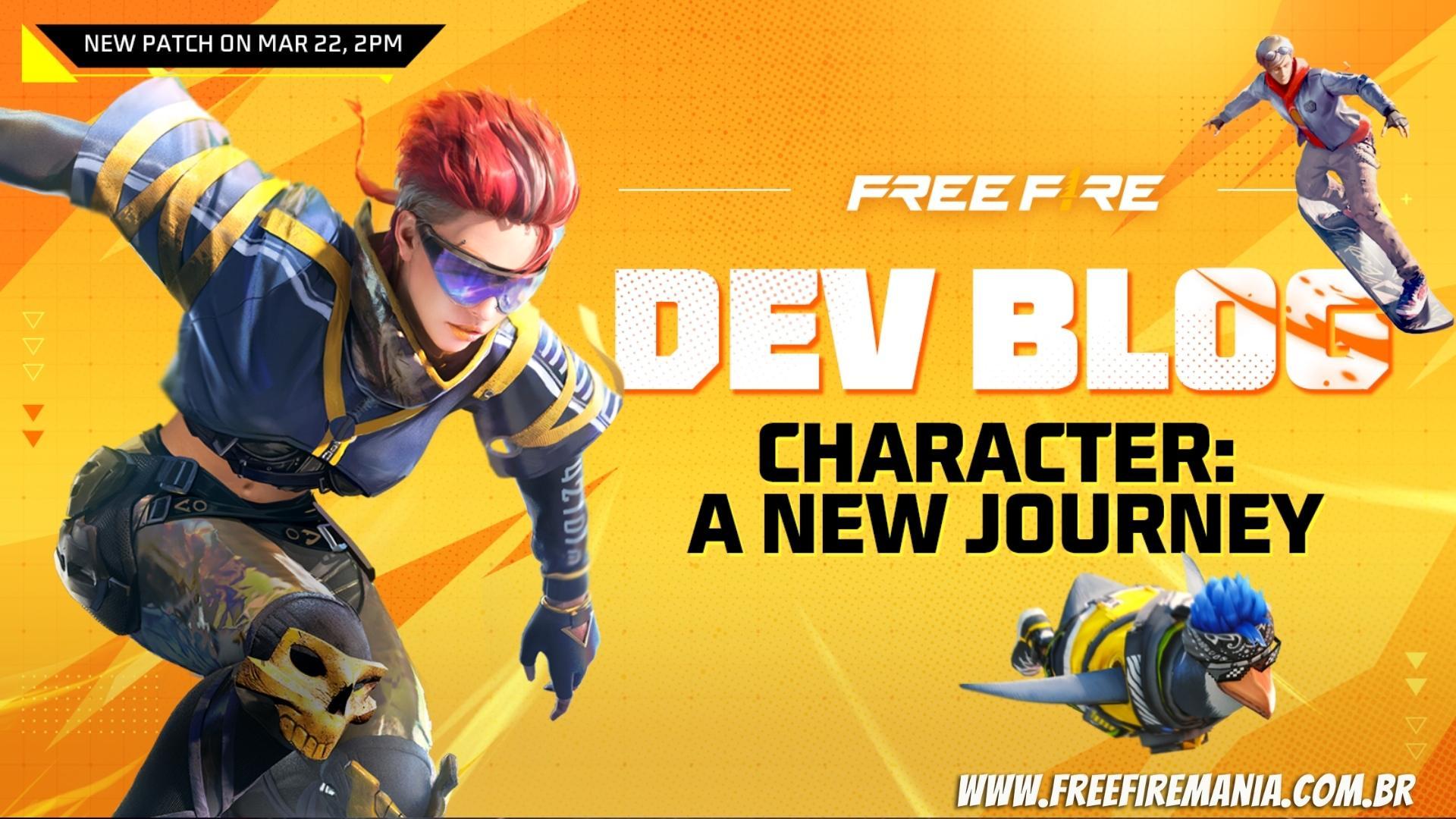 Primeira atualização de 2023 chega ao Free Fire com um novo personagem e  modos de batalha inéditos - Tecflow