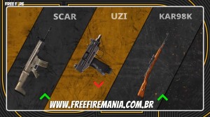 Garena vai Nerfar Thompson, UZI, MAG-7, UMP, MP5 e XM8 na