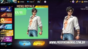 ATUALIZAÇÃO FREE FIRE AGOSTO 2023, OURO ROYALE, SKIN GRÁTIS, PARCERIA DEMON  SLAYER E MAIS!! 