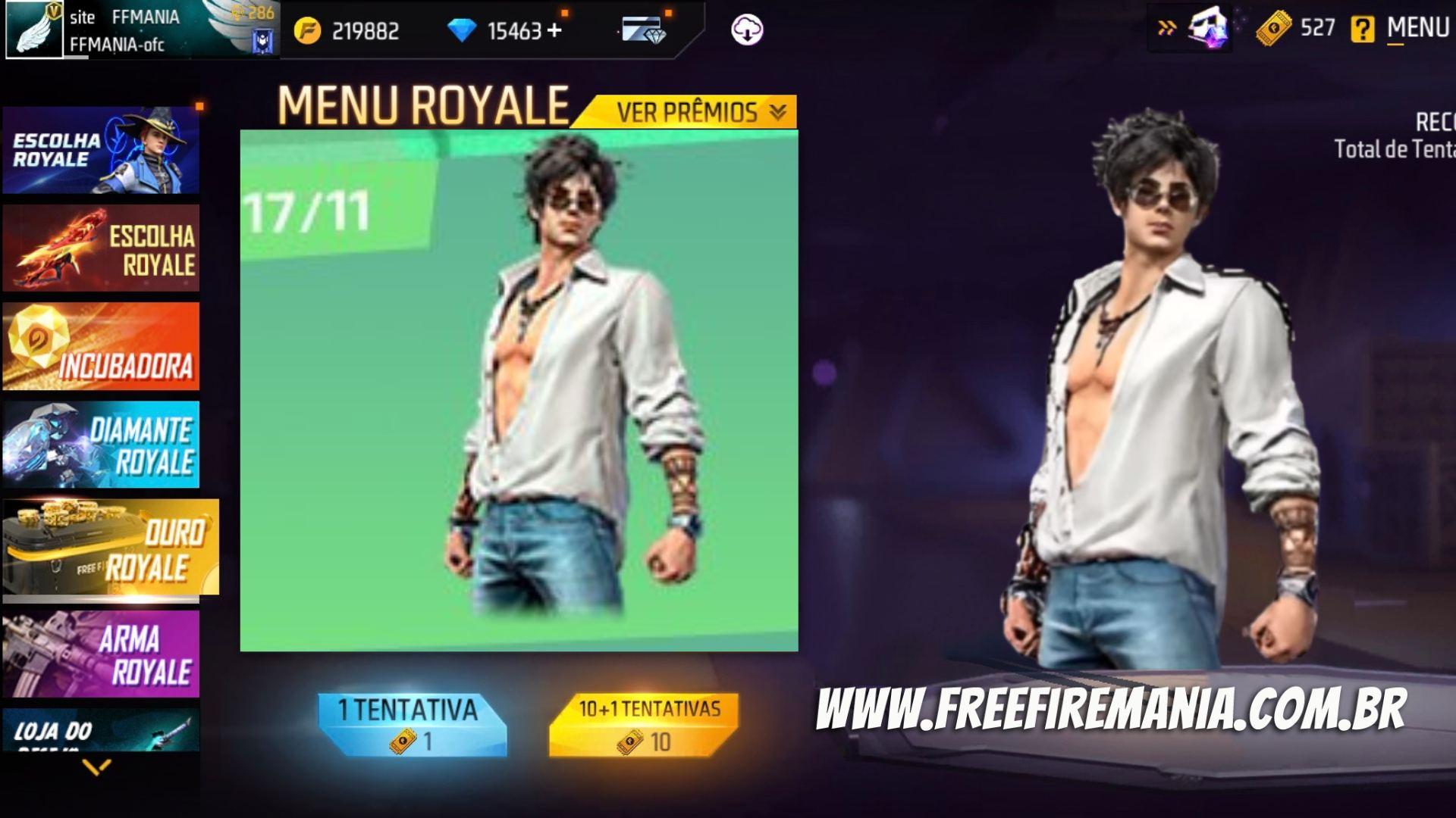 Free Fire November 2022 Update: new Gold Royale is confirmed by Garena