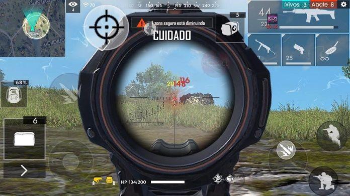 Update: Changes in the sight, without "bugadão" and with CAPA of less damage