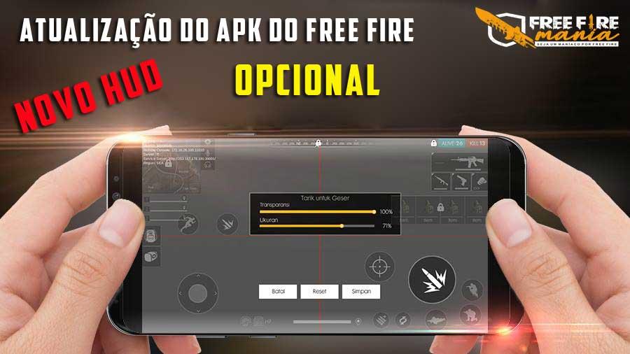 Atualização no APK do Free Fire hoje na Google Play