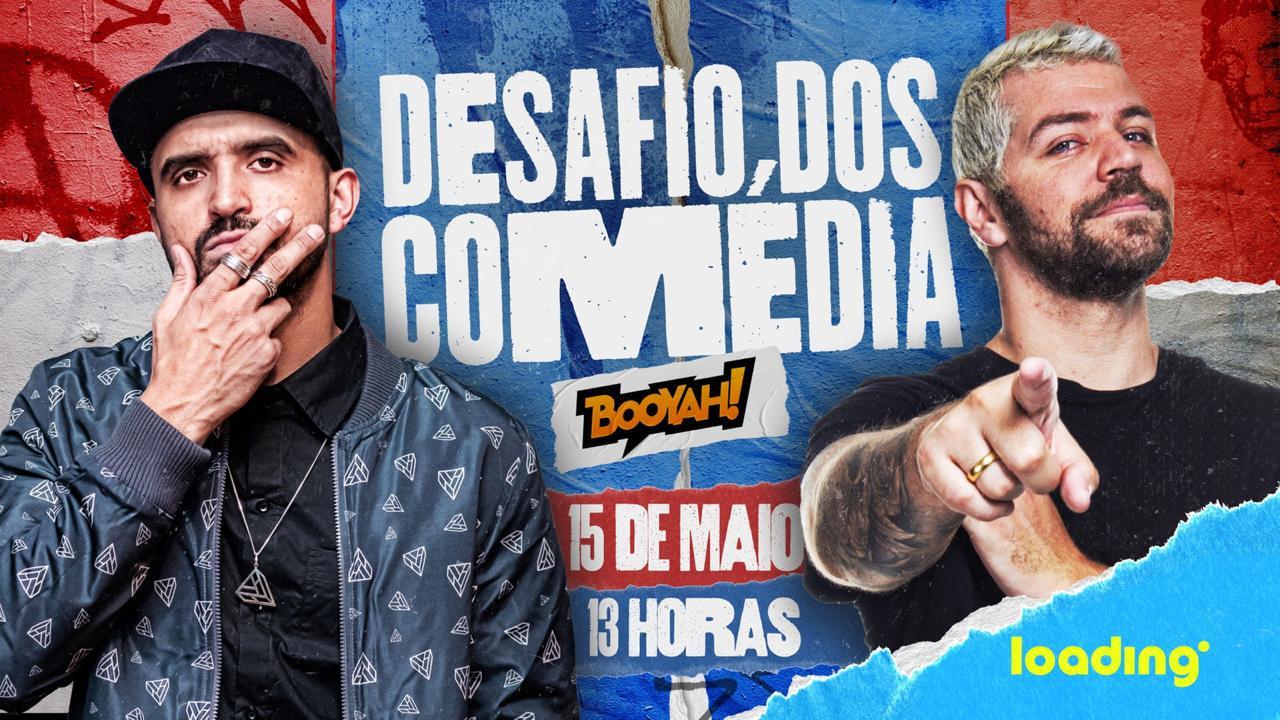 BOOYAH! anuncia "Desafio dos Comédia", evento de Free Fire com Thiago Ventura e Victor Sarro
