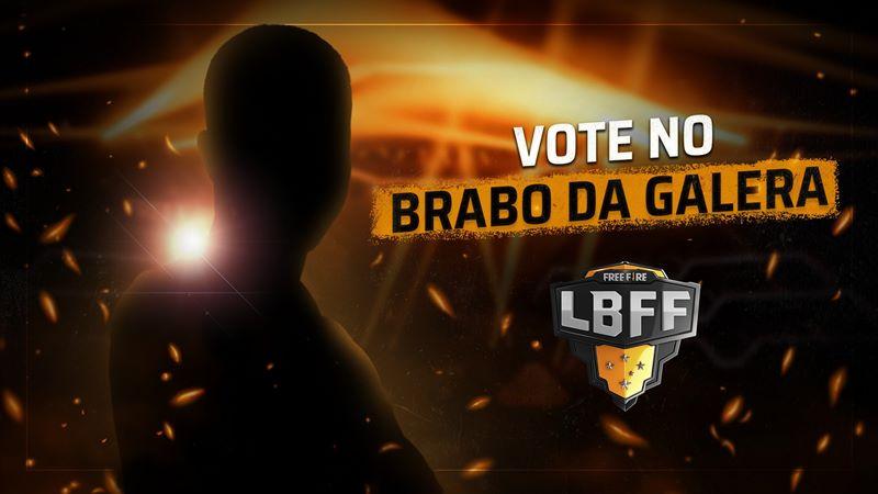 Brabo da Galera de Free Fire: veja como votar no melhor jogador da LBFF