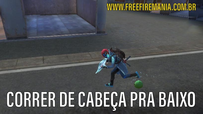 BUG: Trole seus amigos correndo com a cabeça pra baixo no Free Fire