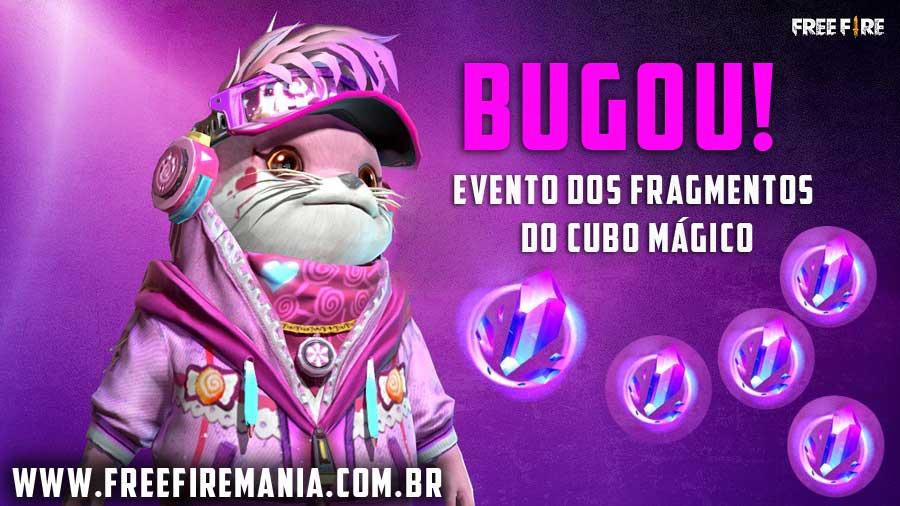 Garena adia o evento de Fragmentos do Cubo Mágico deste domingo