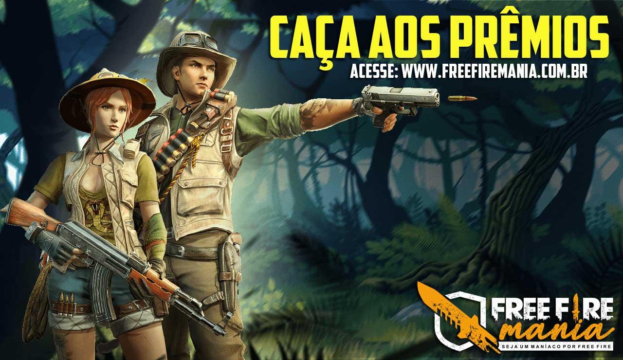 Caça aos Prêmios no Free Fire com o Pacote Aventureiro