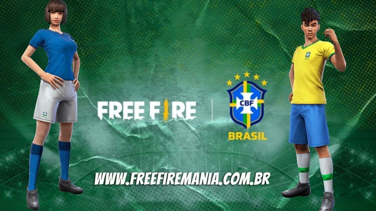 Camisa do Brasil Free Fire: como conseguir as novas camisas da seleção brasileira de futebol