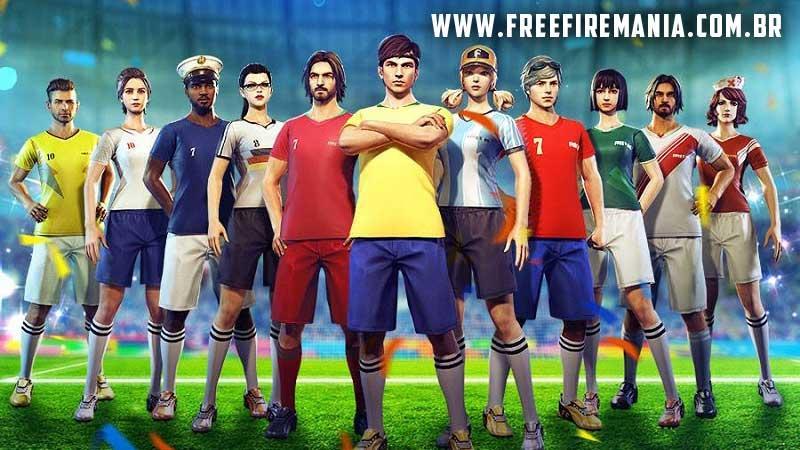 Camisas de Times de volta ao Free Fire