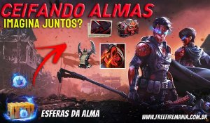 Garena Free Fire - Já se inscreveu no Servidor Avançado? Lá você pode  testar o novo modo Ceifador de Almas! Colete as almas dos seus oponentes.  ☠️ Vence quem abater mais oponentes