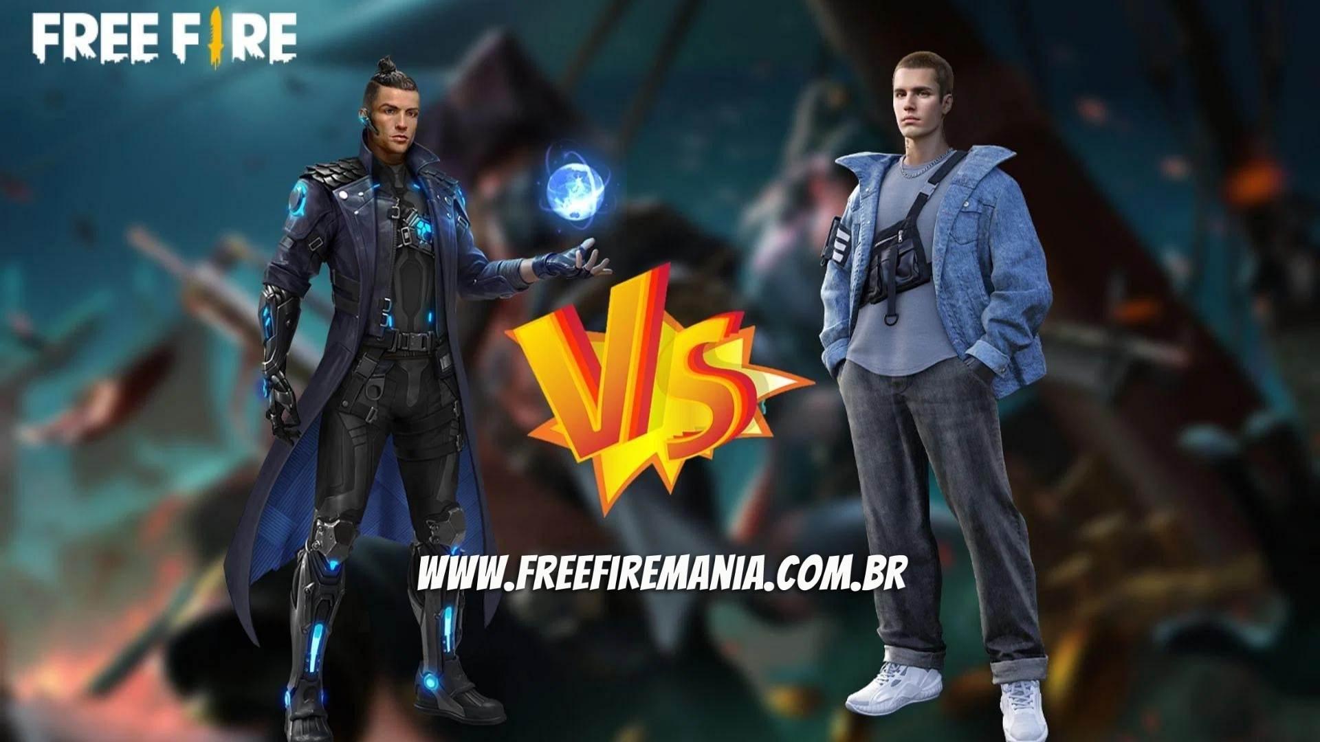 Chrono x Justin Bieber no Free Fire: qual o melhor personagem e habilidade?