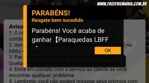 Codiguin FF Brasil x Uruguai - Veja como resgatar na Garena Reward - Free  Fire Dicas