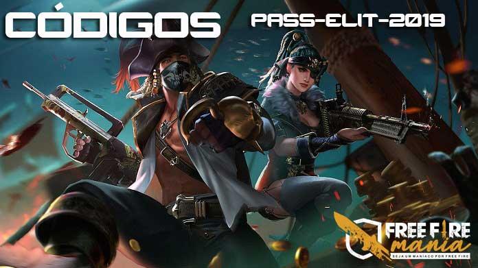 Códigos do Passe de Elite Agentes Selvagens no Free fire