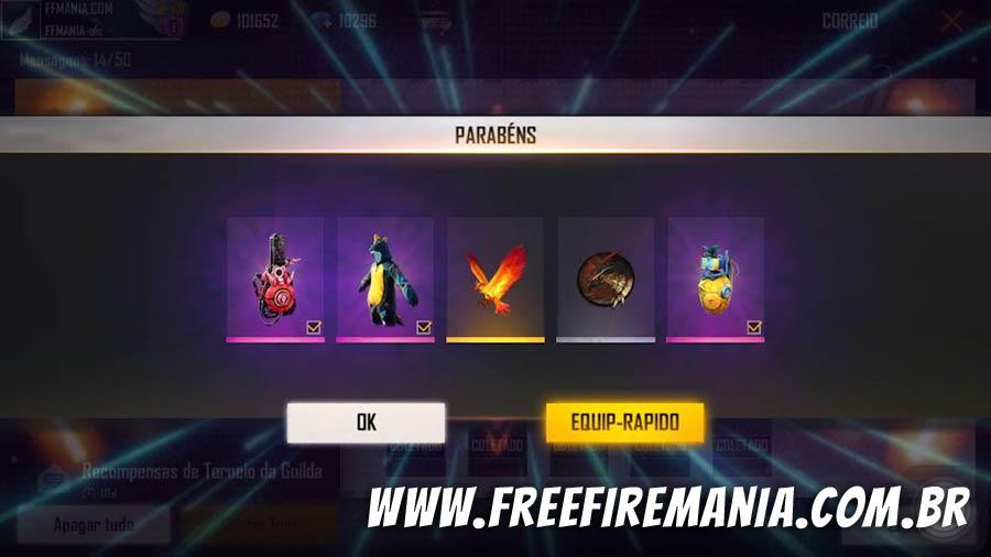 Special code of Arraiá Free Fire, learn how to get all items