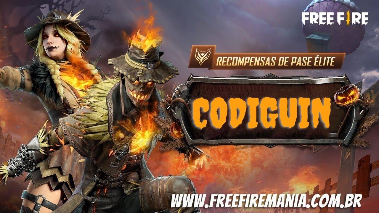 Codiguins Free Fire nesta quarta-feira, 28 de dezembro - CenárioMT