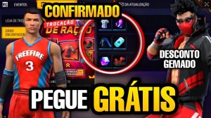 VAZOU! RESGATE GRÁTIS CODIGUIN GROZA EVOLUTIVA! COMO RESGATAR NOVO CODIGO  INFINITO 2023 FREE FIRE ff 