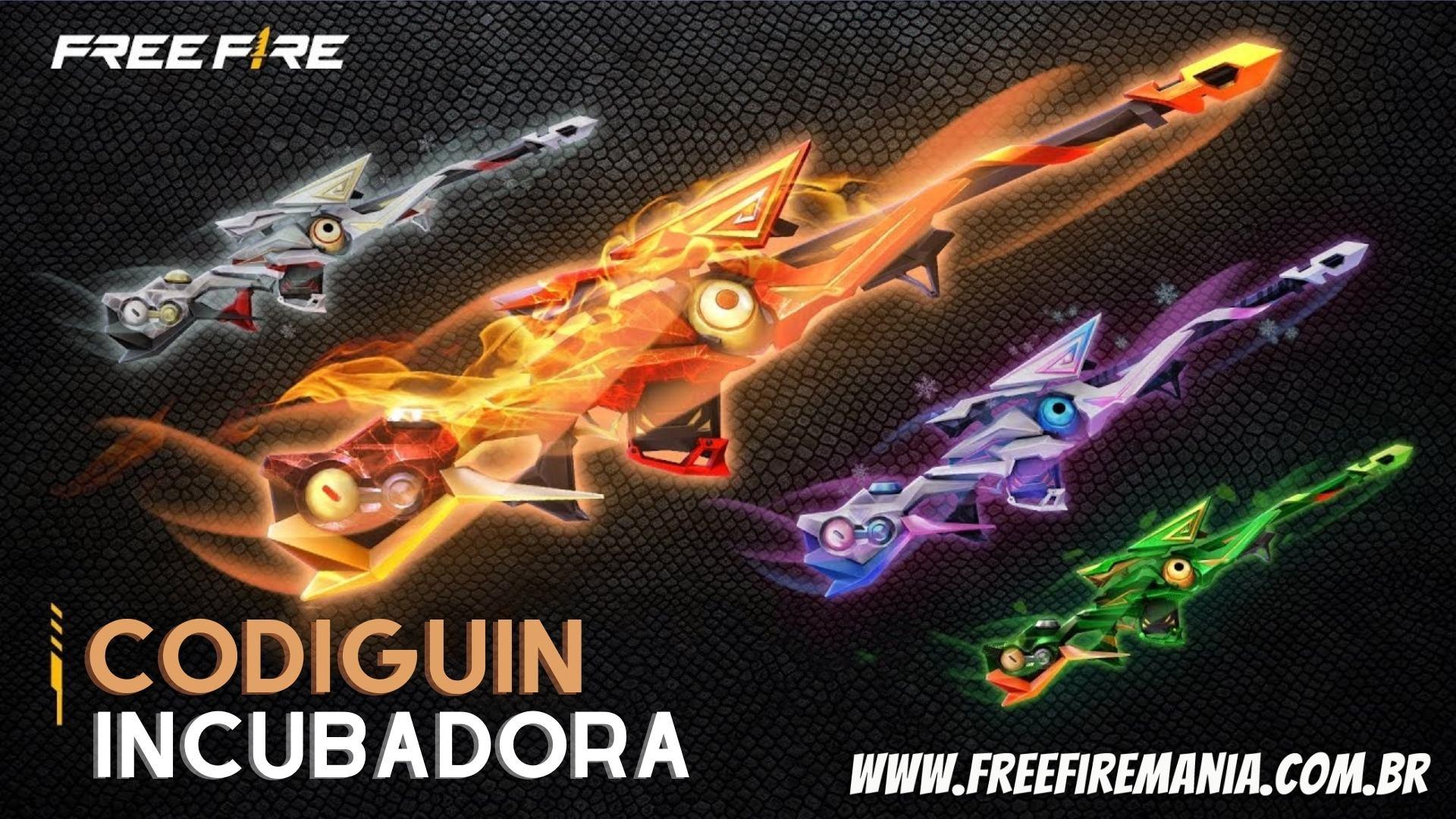 CODIGUIN FF: novo código Free Fire da Incubadora Carapina; veja
