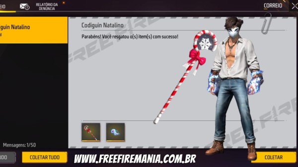 CODIGUIN FF: código Free Fire do Demon Slayer; Resgate no Rewards