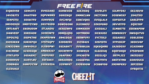 CODIGUIN FF: Garena e Cheez-It lançam novo código Free Fire nesta sexta  (26) em 2023