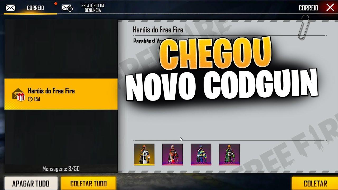 CODIGUIN FF junho 2022: código Incubadora disponível para resgate no site Rewards