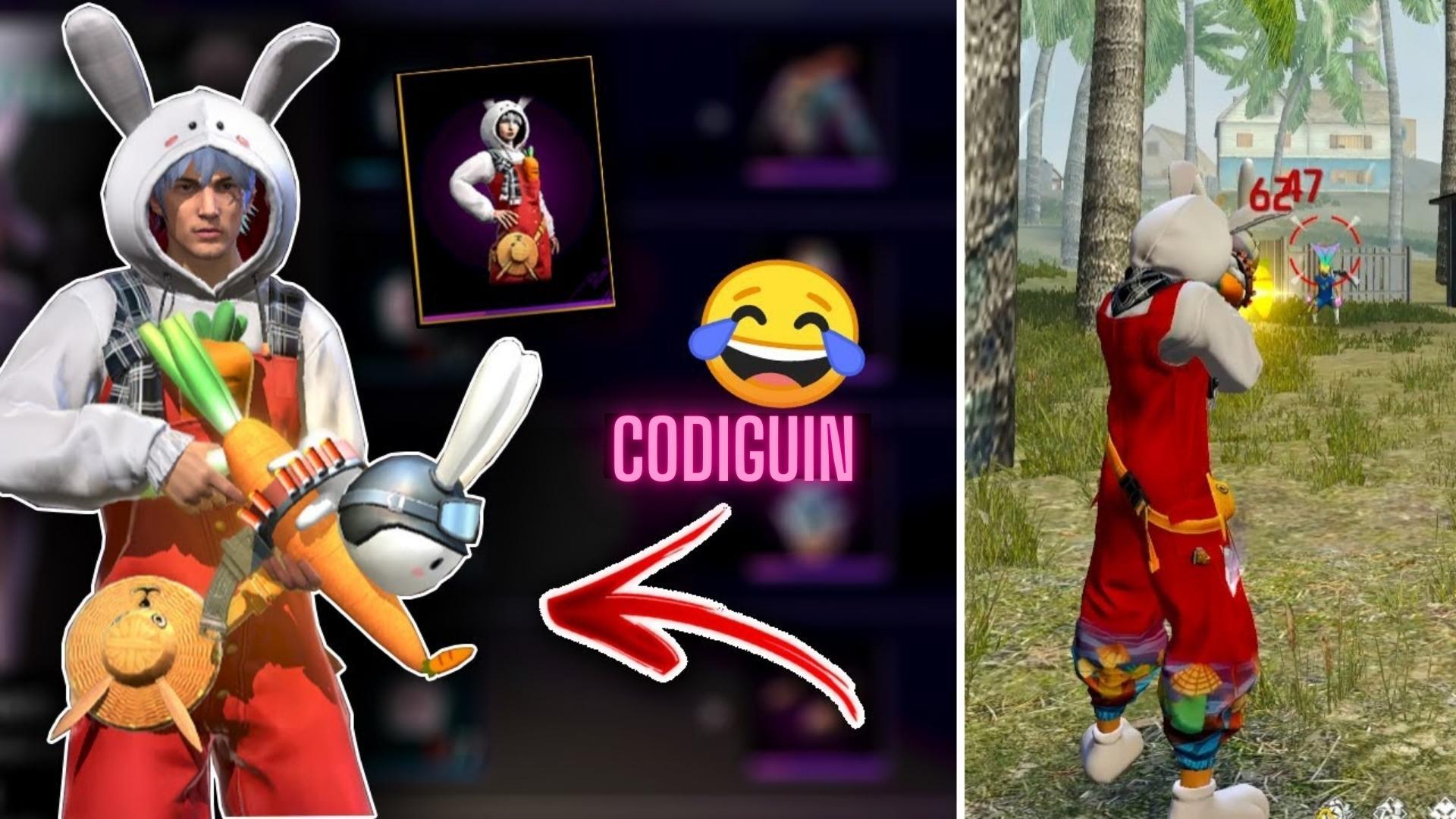 CODIGUIN FF: códigos Free Fire com itens de Páscoa e MP5 evolutiva; Saiba  como resgatar