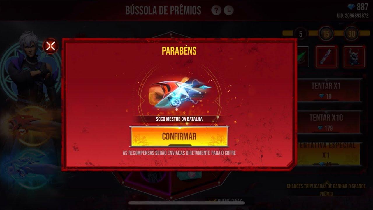 CODIGUIN FF Redenção 2022: Código Free Fire com 4 itens do evento